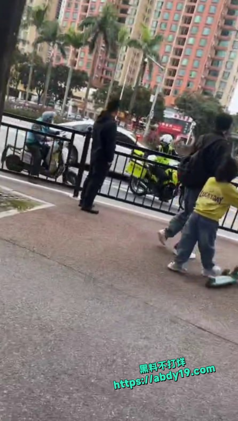 广东珠海外卖小哥街头暴力抗法事件 5