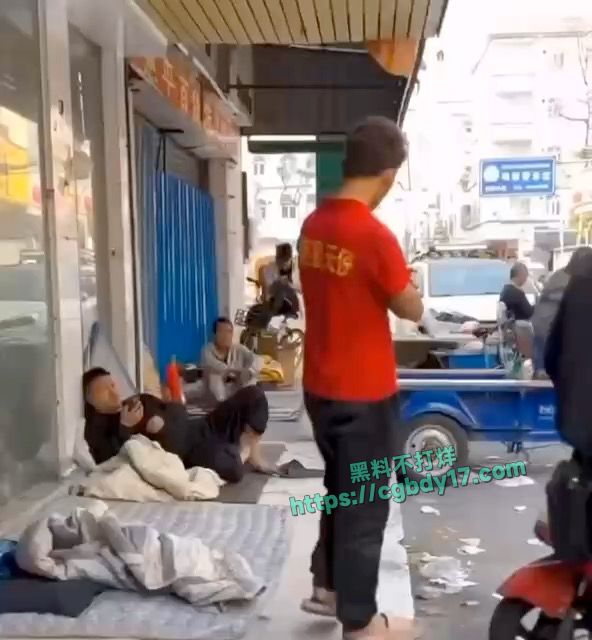 东莞长安流浪汉 生活实录5