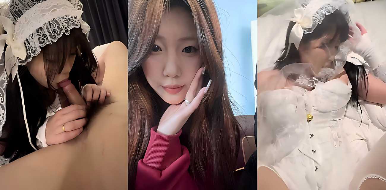 山东济南大学生 郑悦琪COS新娘 被金主包养 撅着屁股趴床尾 等着被爆操