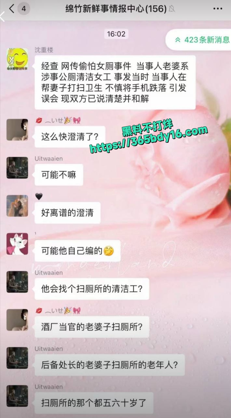 绵竹厕内偷拍事件1