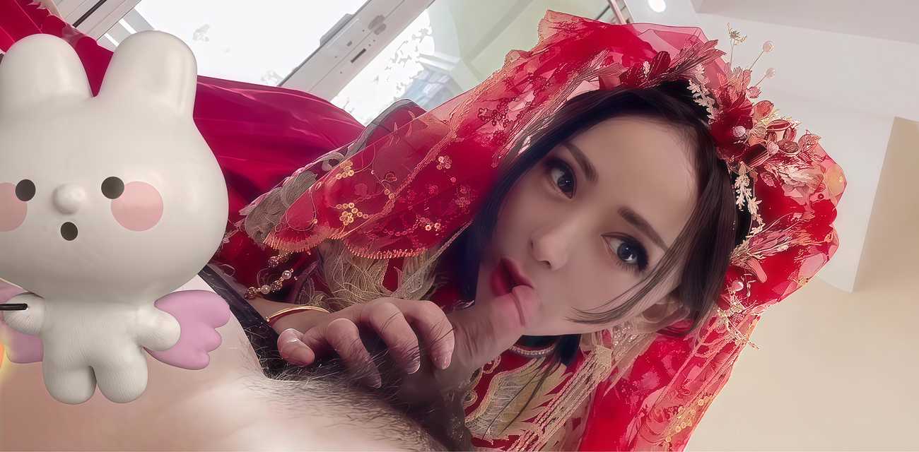 红嫁衣新娘 兔兔 婚纱露出视频曝光 绝美新娘私下彻底放开诱惑 反差骚度让人硬到爆炸
