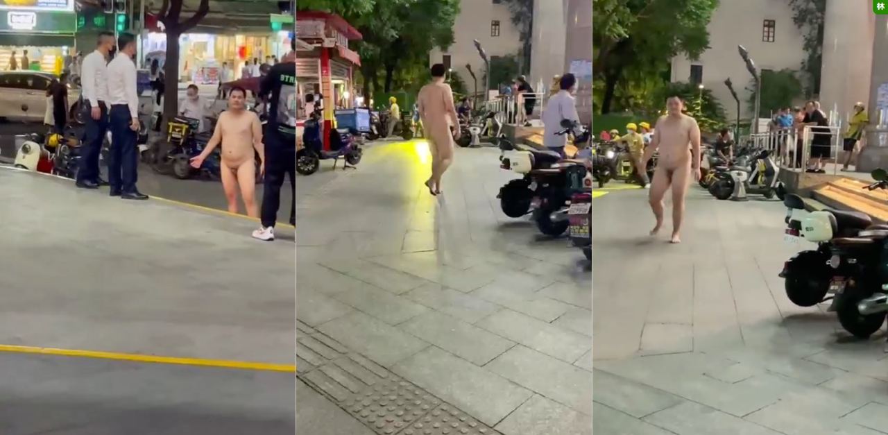 8月11广州太原等地相继发生裸男上街事件！