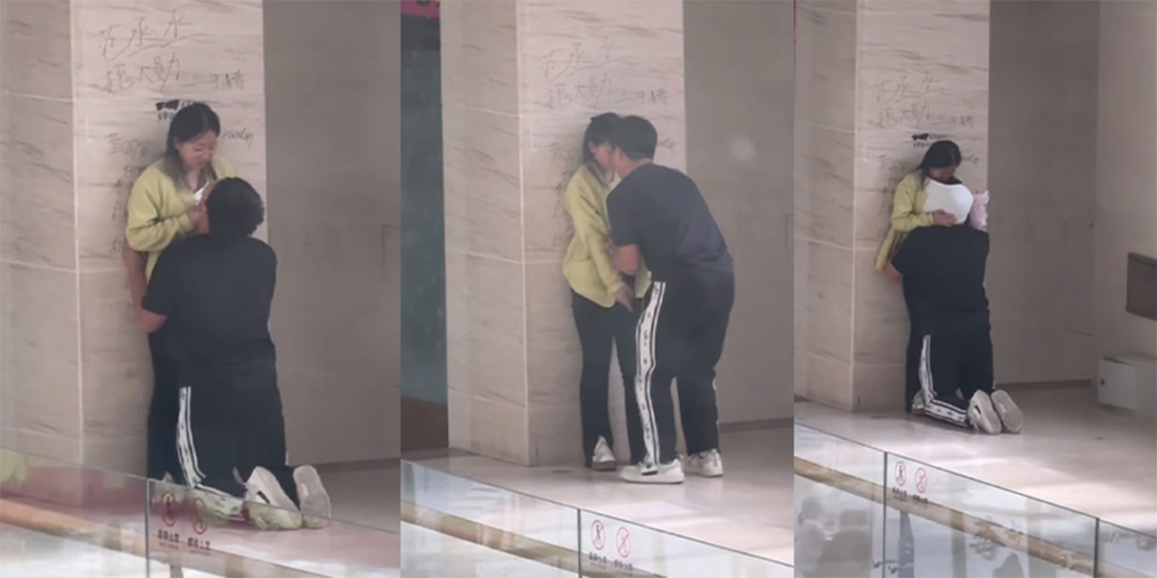 广东职业学院小情侣课间休息钻进衣服里嗦奶子 现在的年轻人就是胆子大