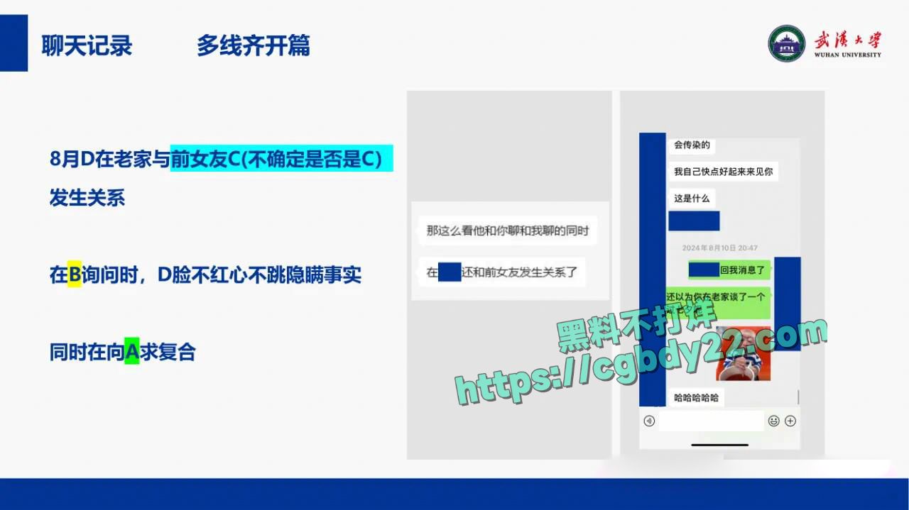 武汉大学副教授段磊出轨多名学生12
