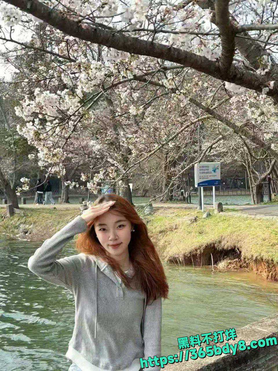 中国女留学生韩国写真2