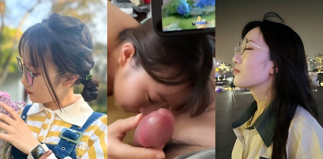湖北反差少女李娜 白天图书馆乖乖女 私下给打游戏的男友口交 边口边问舒服？