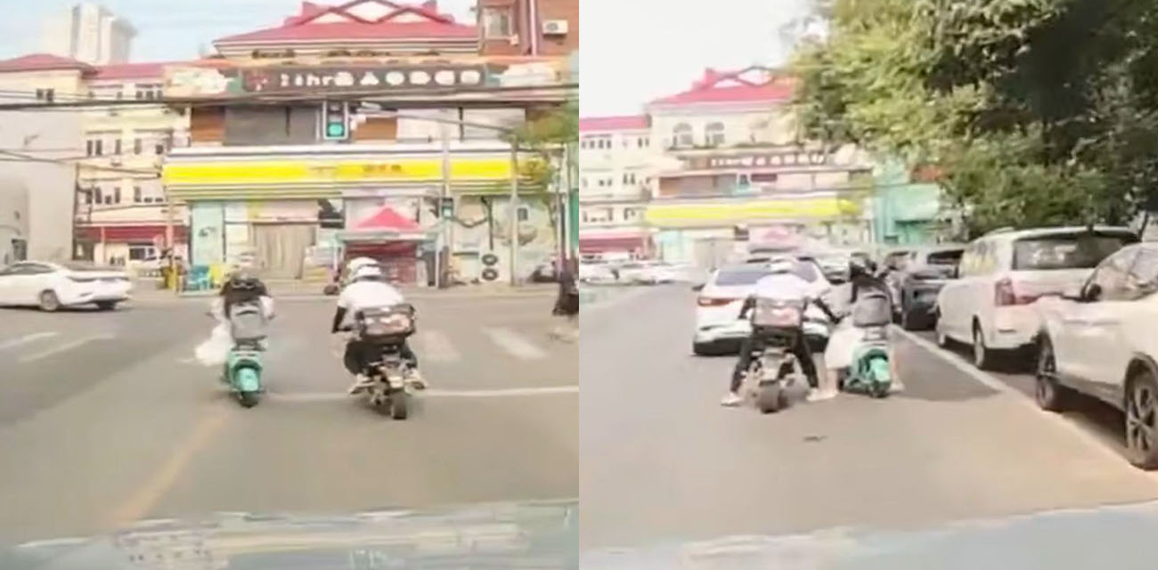辽宁沈阳一街道惊现当街猥亵事件 行车记录仪视频完整曝光全过程