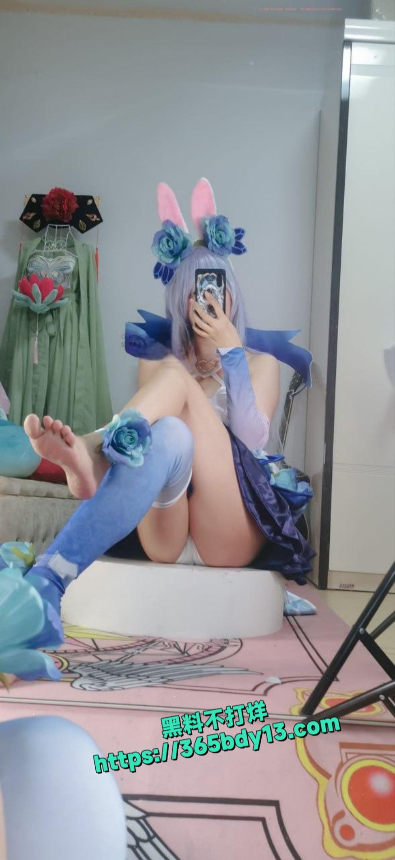 福利姬沐沐酱Cos王者荣耀公孙离7