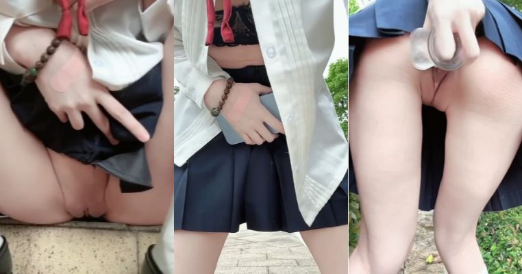 【兔崽baby】Twitter黄播，户外露出自慰！刺激度更上一层~