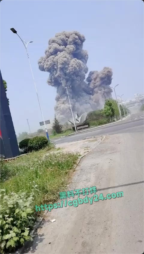 上午潍坊高密化工厂爆炸14
