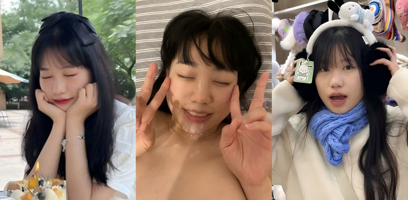 外国语大学王一冰 女仆装cos 震动棒自慰 被摄像师后入颜射 她张嘴接住