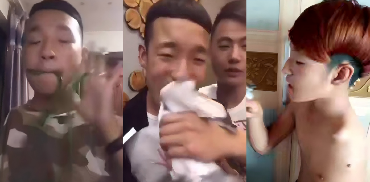 快手猛人 独臂胜哥 生吞活咽啥都敢吃 重口味挑战合集震撼来袭
