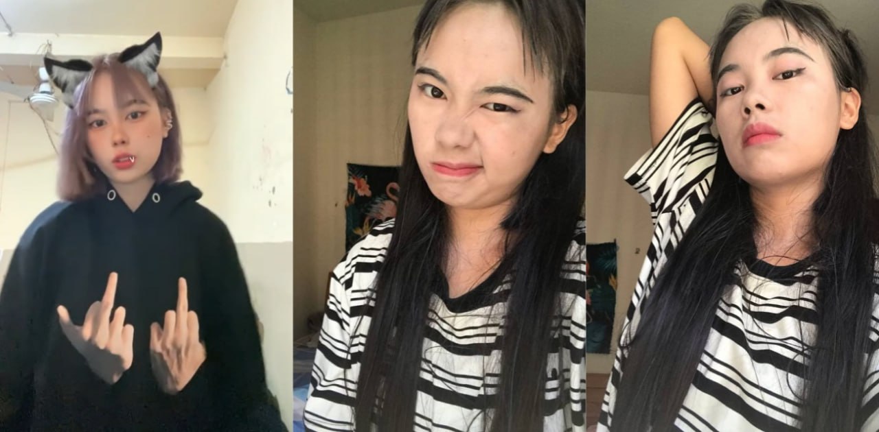 快手女网红 ying也是哥 纯纯的普信女 背着男友偷吃 跟炮友一边玩3P一边打着视频电话！