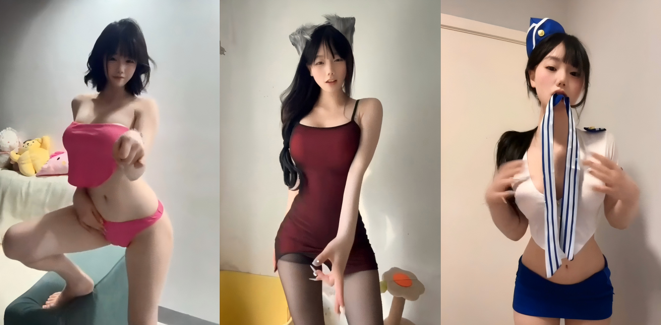 抖音百万粉女神 野心坏蛋 火辣身材炸屏 微密圈视频合集 太敢了