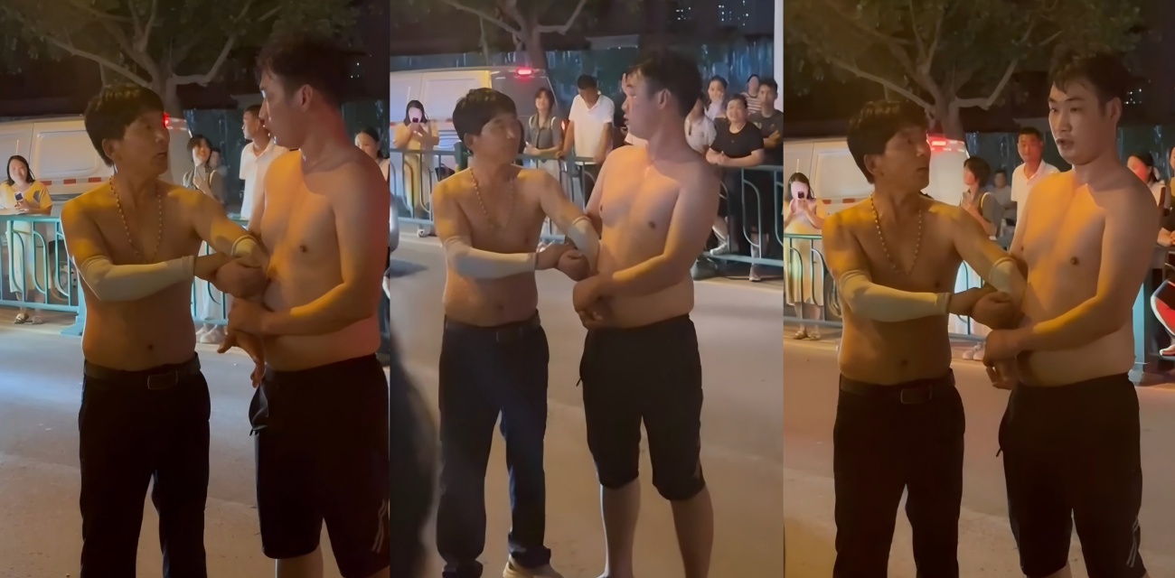 菏泽曹县万基村深夜大戏 儿子抓母出轨怒喊父 街头对峙警察急救齐上阵