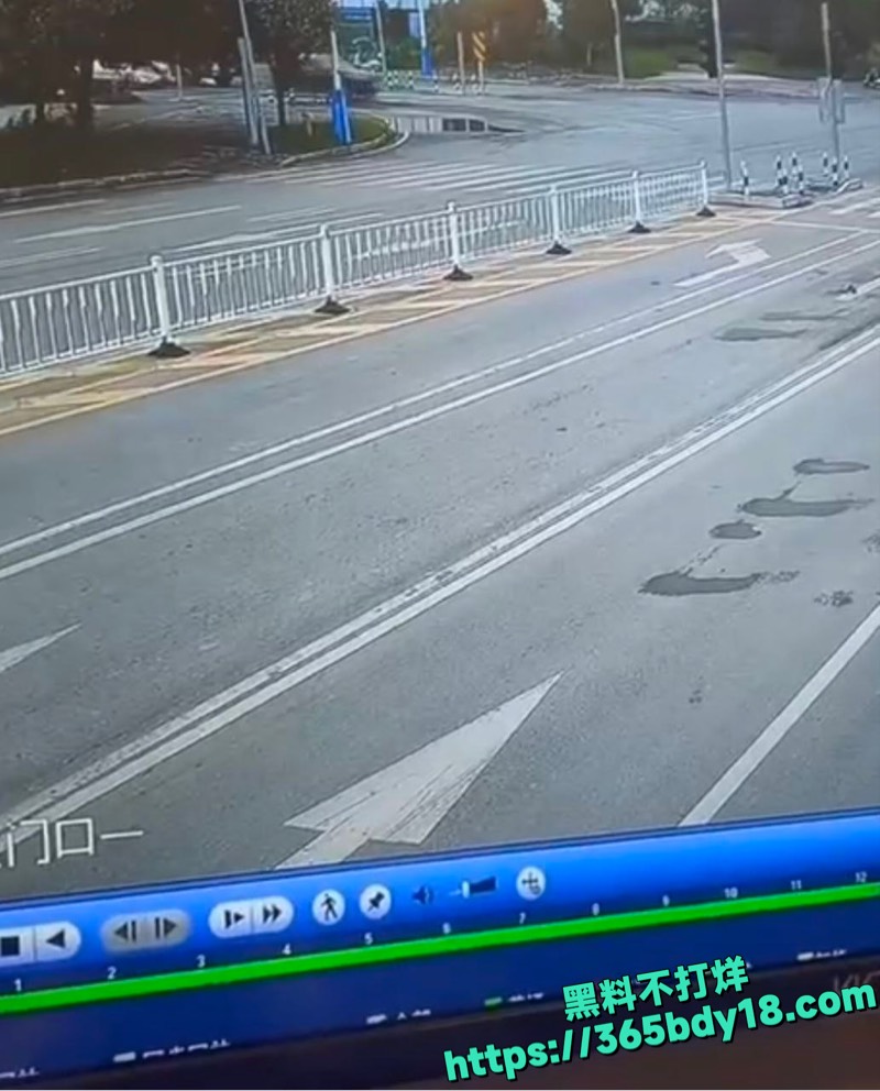 重庆梁平电瓶车压扁1