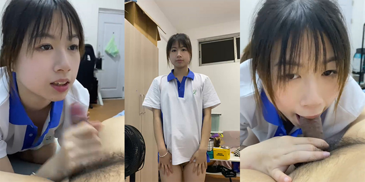 推特露出大神 母狗欢欢 最新露脸口交 学生装扮往身上一穿 尽显母狗本质