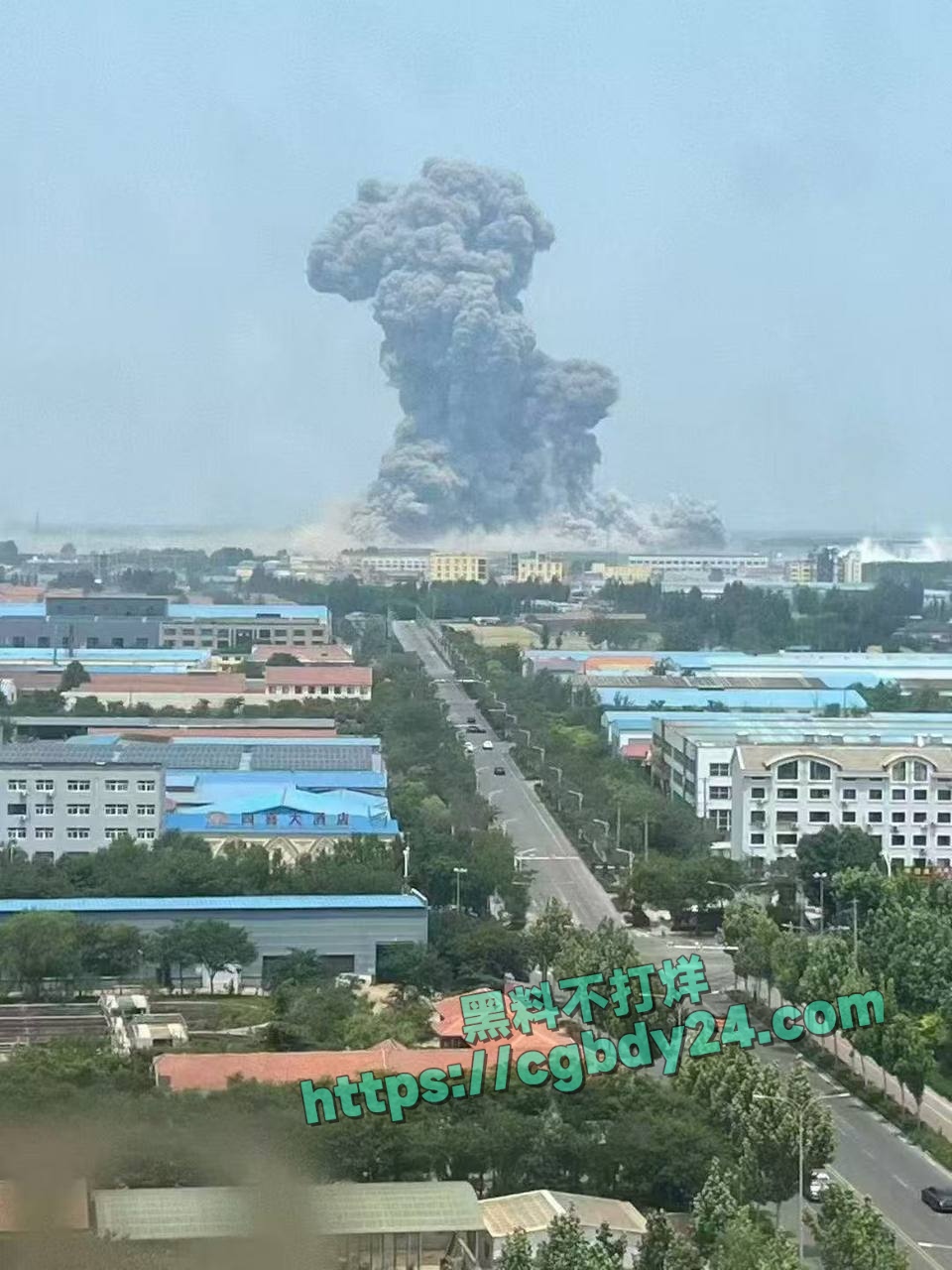 上午潍坊高密化工厂爆炸15
