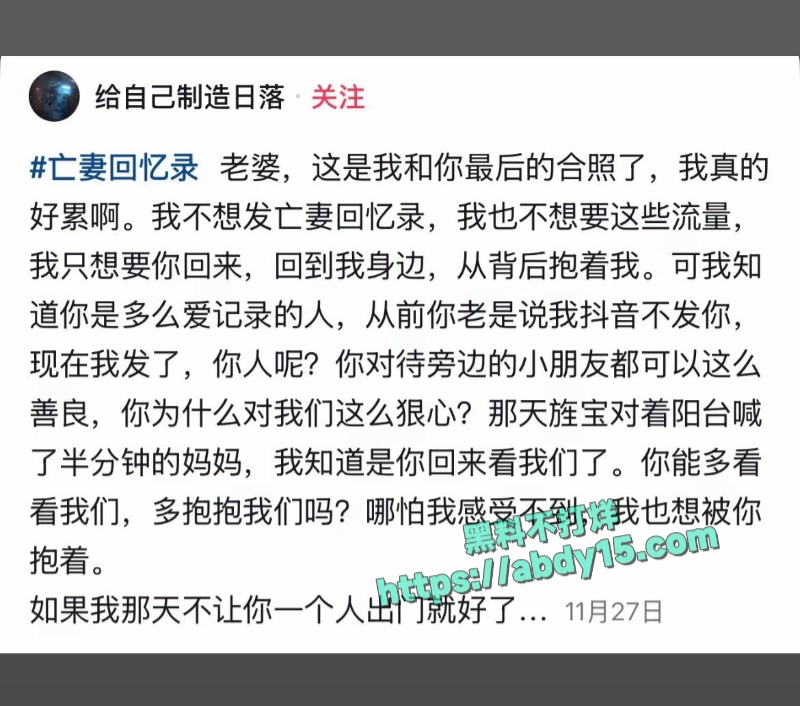 亡妻回忆录男主人设崩塌 15