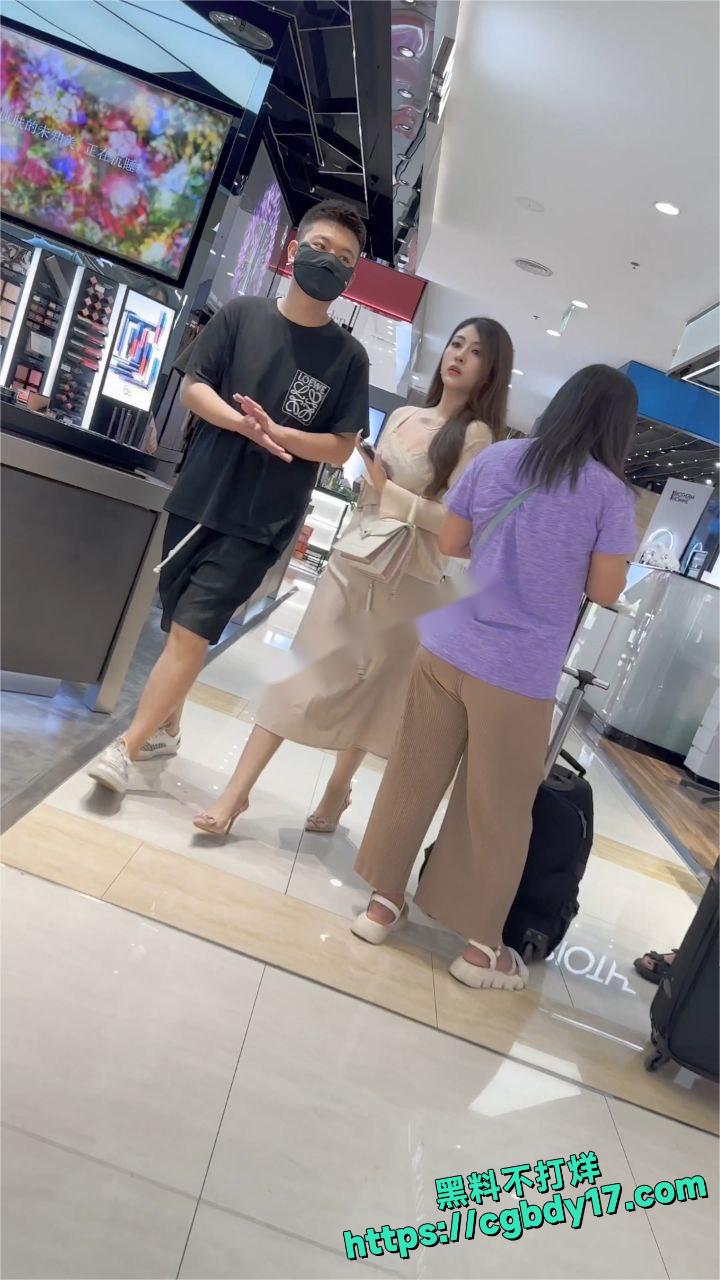 无内模特级美女逛街6