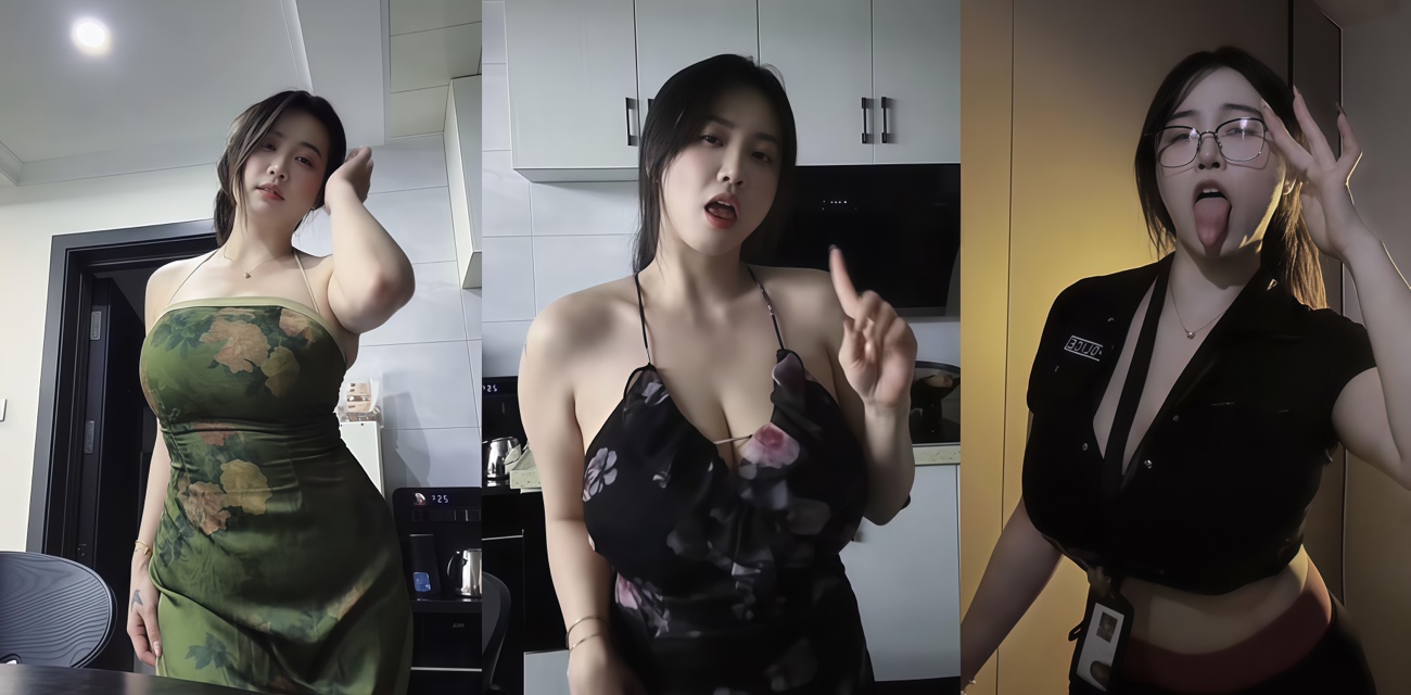 抖音巨乳姐姐雷猴跳一对一骚舞视频露出 抓奶乳摇 动作超级骚 这波福利拉满了