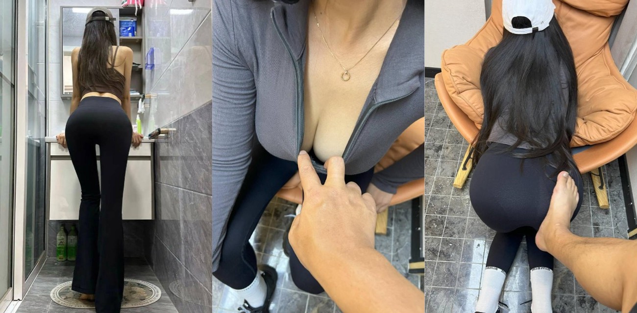 翘臀人妻瑜伽裤私拍泄密 巨乳性感尤物户外夜跑后入爆操内射 蜜桃臀挑逗撞击高潮