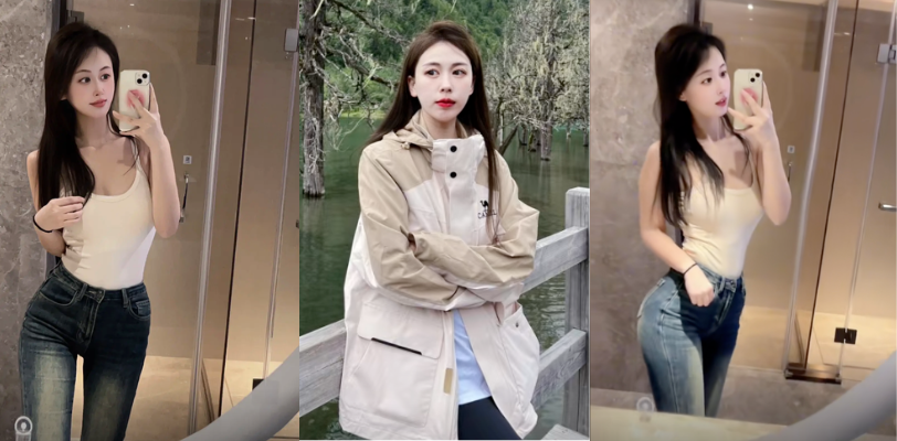 抖音擦边小骚鸡 布呐呐 高质量女神与人裸聊被录屏曝出！妖娆身姿在镜头面前彰显出淫荡气息！