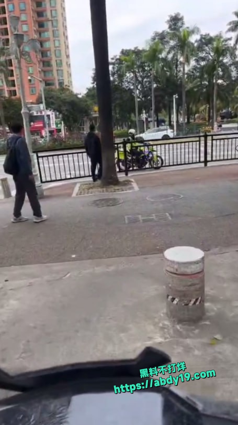 广东珠海外卖小哥街头暴力抗法事件 7