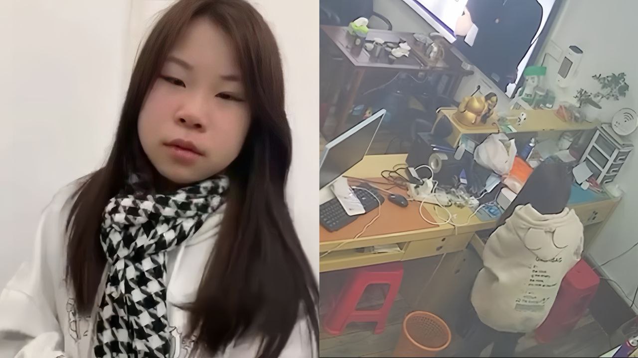 广东兴宁一精神小伙指使16岁小女孩进店撬锁偷手机被抓！精神小伙这么大魅力吗？！
