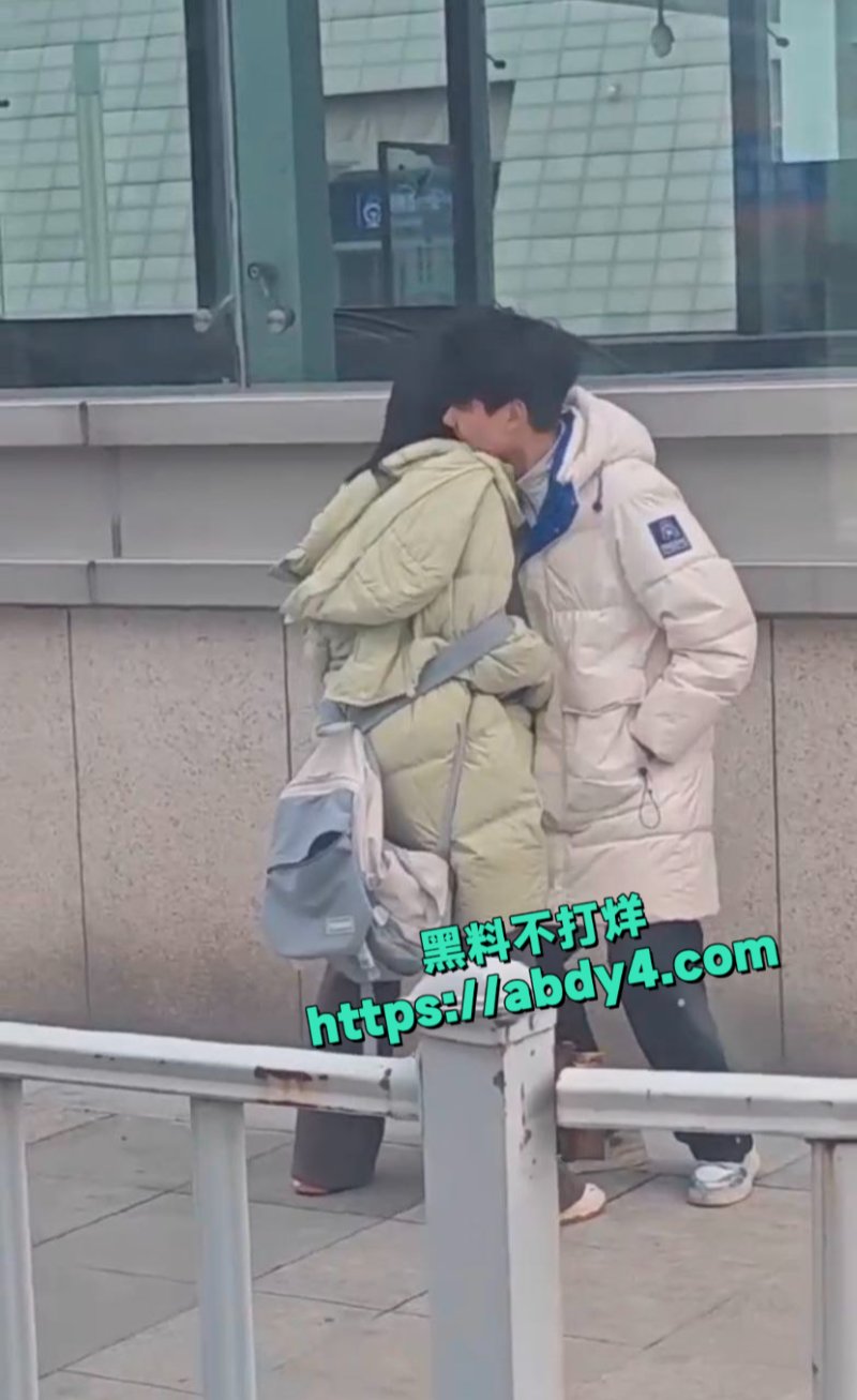 小情侣分别之际大庭广众开始抠起来5