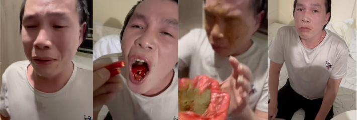 广东某地猥琐男子偷拍女生上厕所被抓 对其进行凌辱并录制视频 真是可惜了！