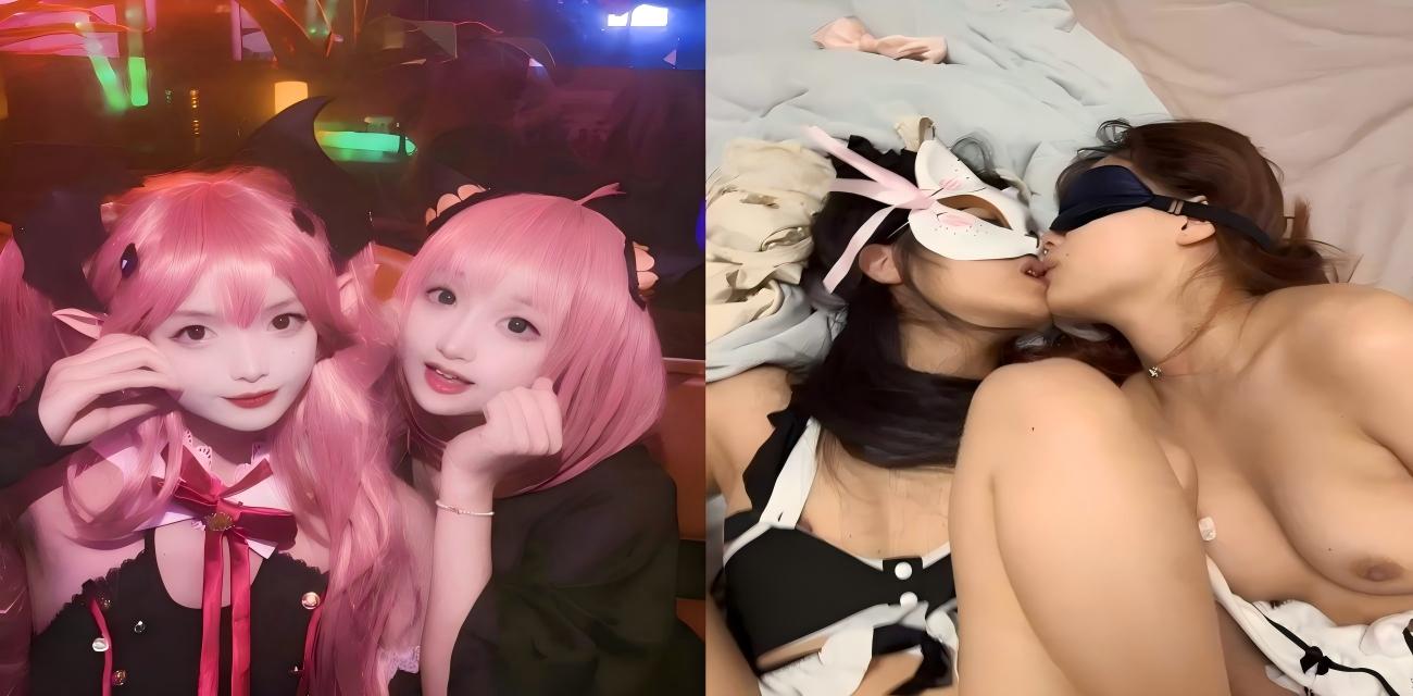 独家泄密 夜店领舞摇子小太妹 微信约炮 约一送闺蜜 双飞姐妹花