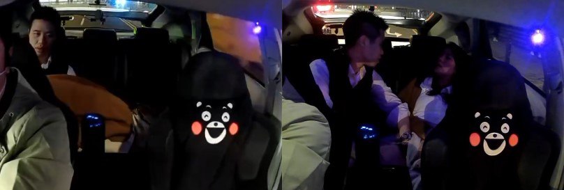 网约车上演活春宫 有些人 上了出租车后裤子就都离奇地消失了