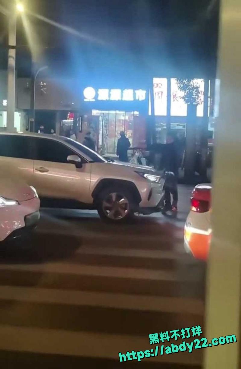 湖北潜江醉酒男子玩具枪截车2
