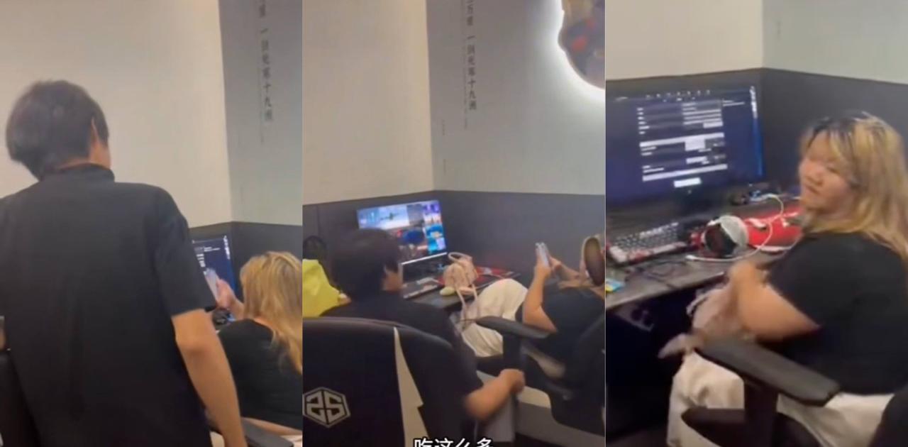 抖音锦一网恋奔现翻车全过程 嫌弃陈倩胖子BBW 搞笑吃瓜视频