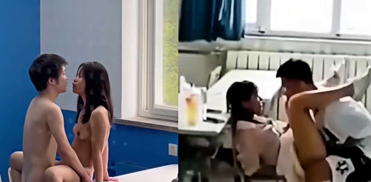 教室偷情激情合集视频流出 课桌之间猛操到淫水狂喷 禁忌场面看得人硬到爆炸