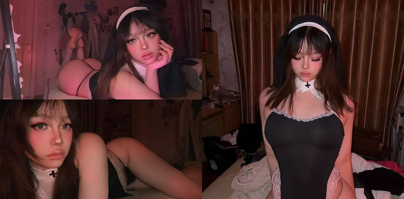 陕西反差婊王梓芮泄密 欧美妆cos修女自慰插穴 异域风情拉满极度诱惑淫荡