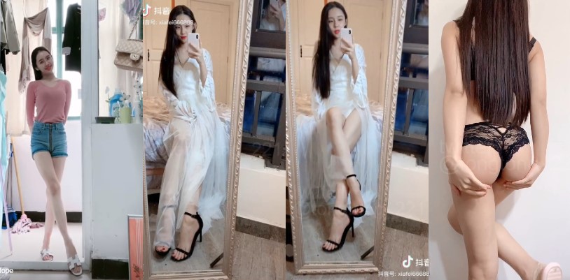 抖音 夏菲hope 早期黑料视频 露半脸环境对比后实锤 现已退网