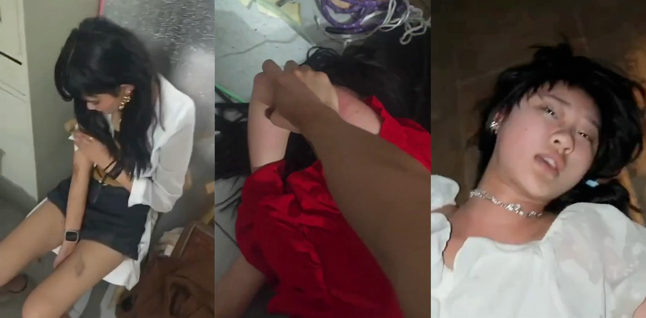 真实家暴实录 禽兽丈夫暴打妻子视频曝光 下手狠到昏死都不停！
