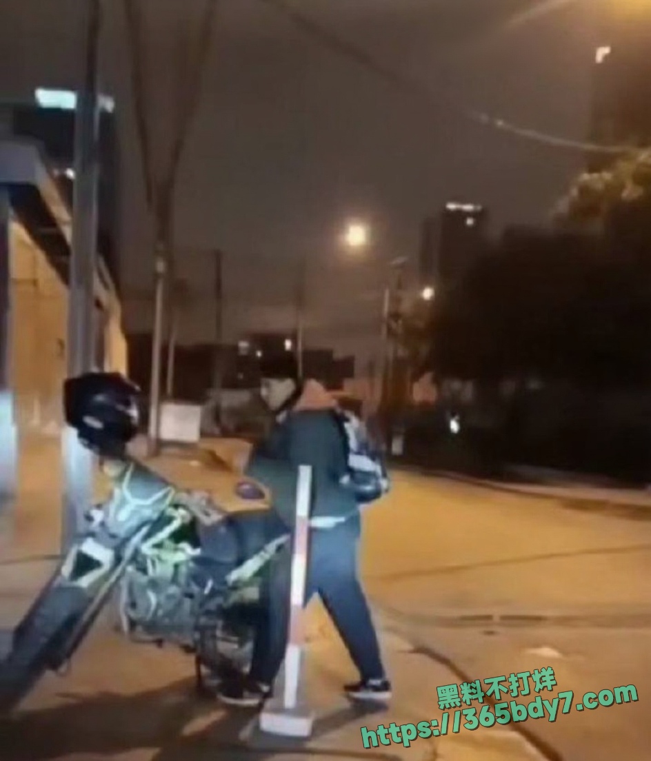 秘鲁情侣公路边偷情1