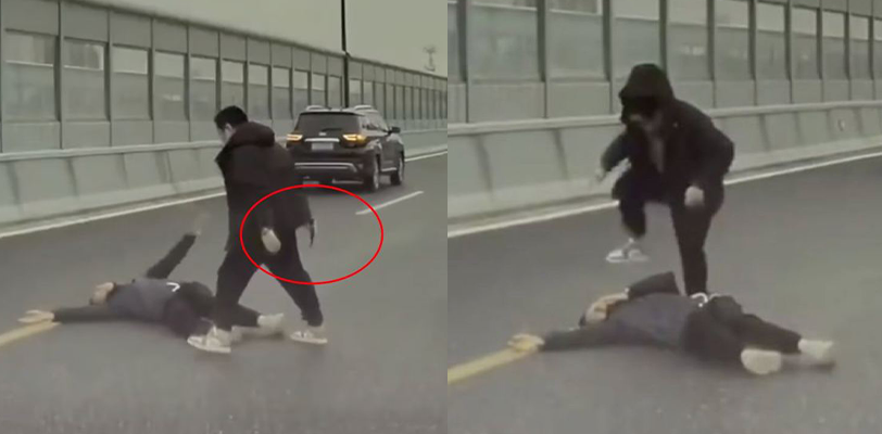 杭州宾利车主持刀殴打宝马车主事件！现场视频传出！犯罪嫌疑人已被公安机关抓获！