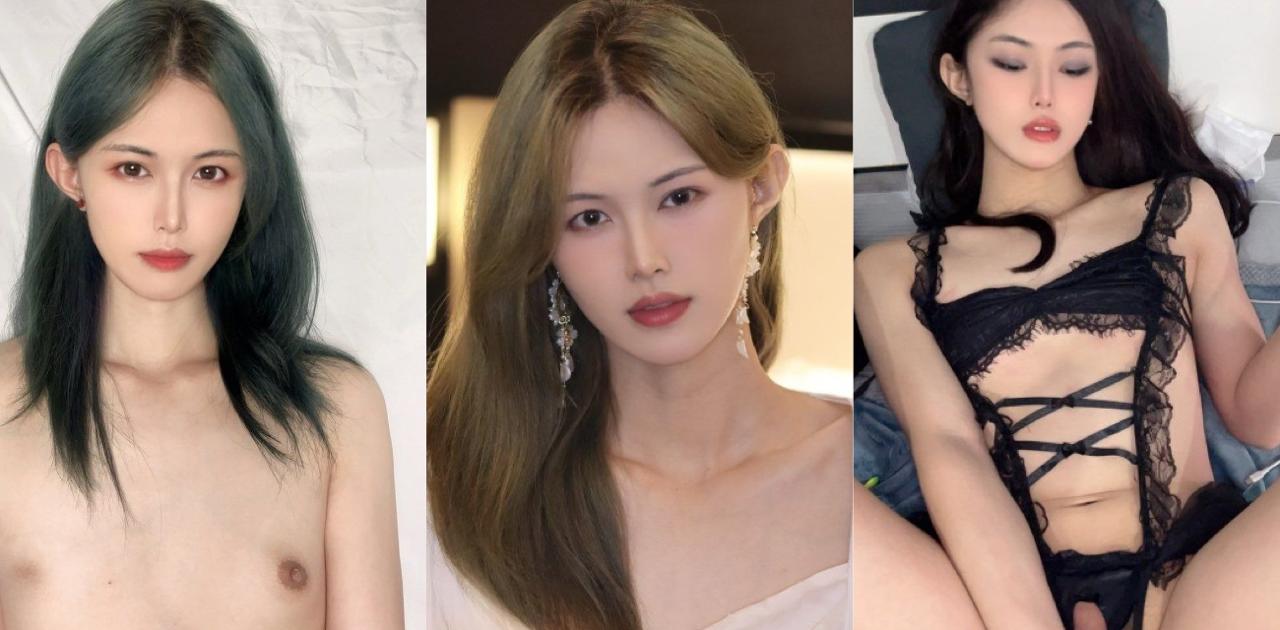 广州超高颜值男扮女装TS酷似阿朱性感挑逗 全裸骚姿私密狂欢 欲火焚身反差爆棚