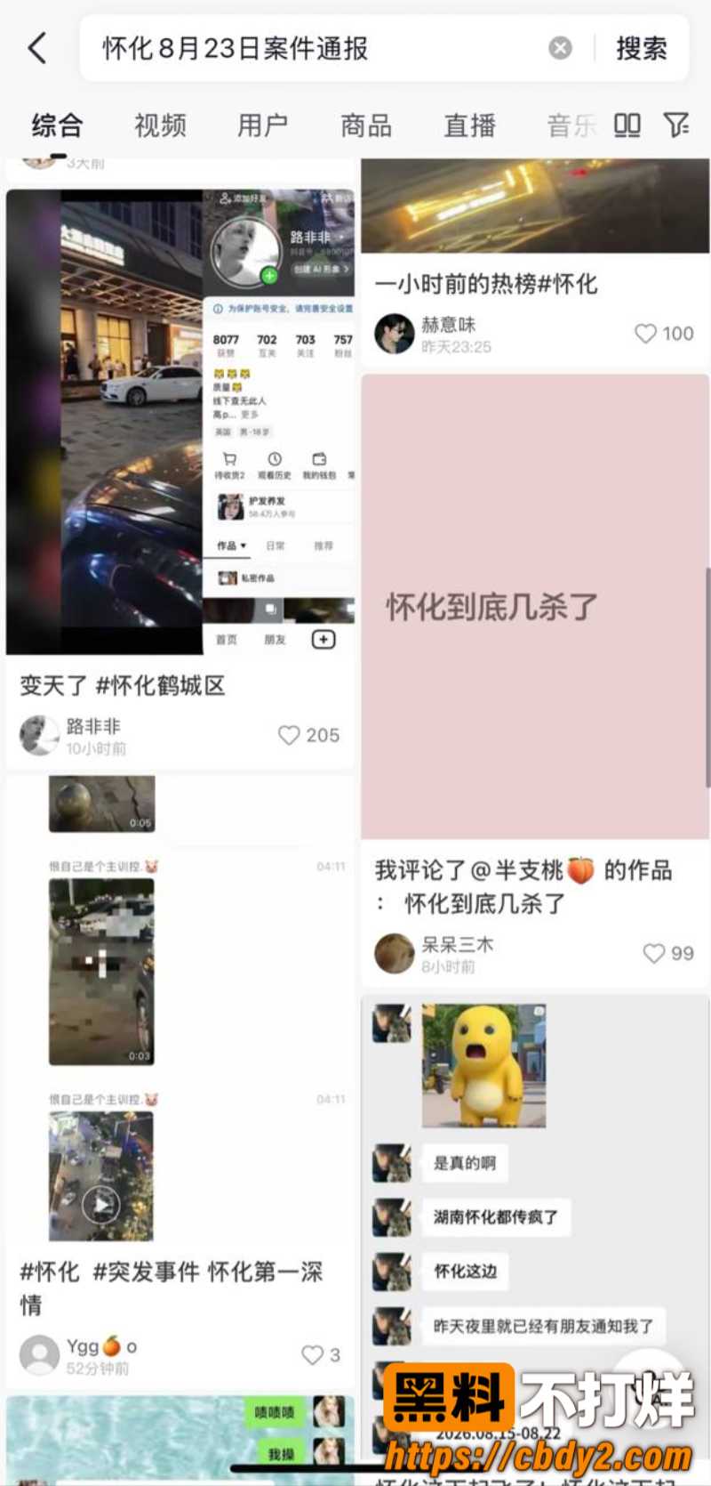 湖南怀化国际商贸城捅人2