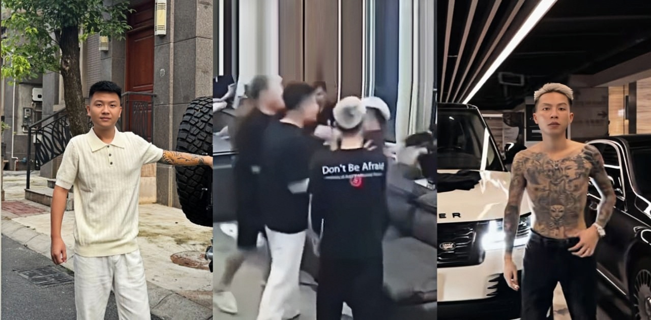 广东抖音小网红陈虎任直播约架狠揍荣少 海南网红对轰完整内幕