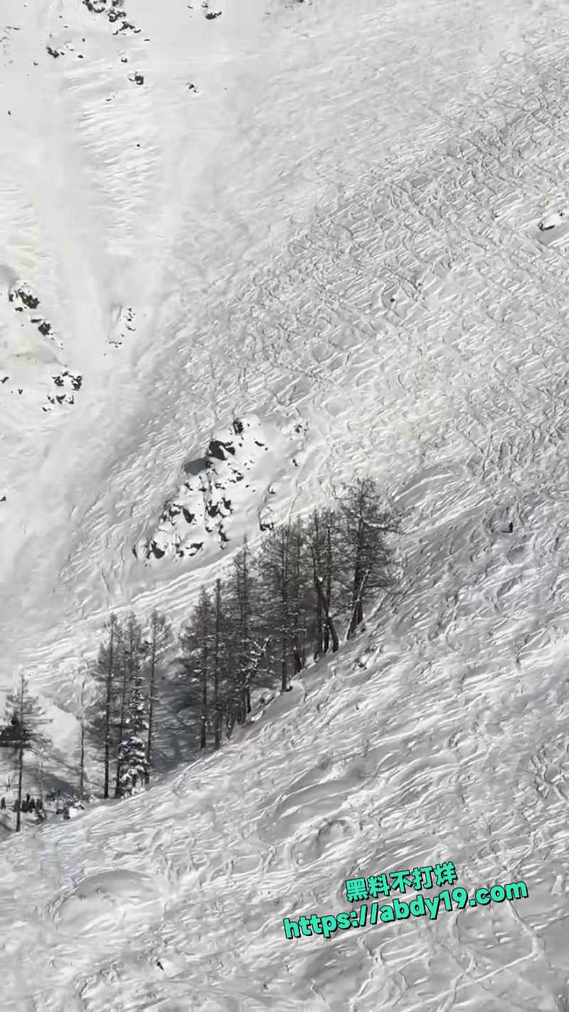 疆喀纳斯吉克普林滑雪场雪崩 9