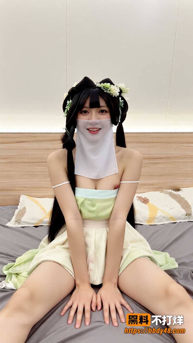 古风遮面妹子
