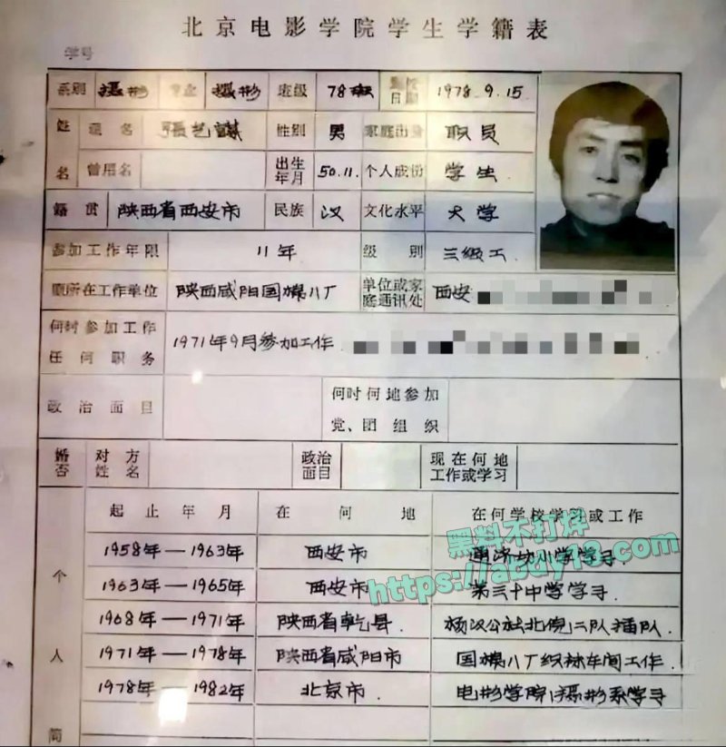 国师张艺谋的瓜68