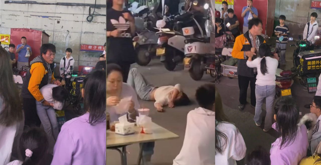 河南许昌 外卖小哥拼死跑单养女友 女友拿着男友的血汗钱点男模被干到怀孕