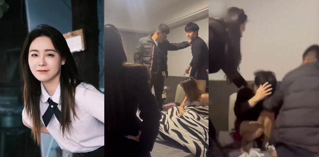温州龙港人妻神探附体联手正夫现场抓奸 狗男女床上被揍得怀疑人生 场面混乱程度堪比三战